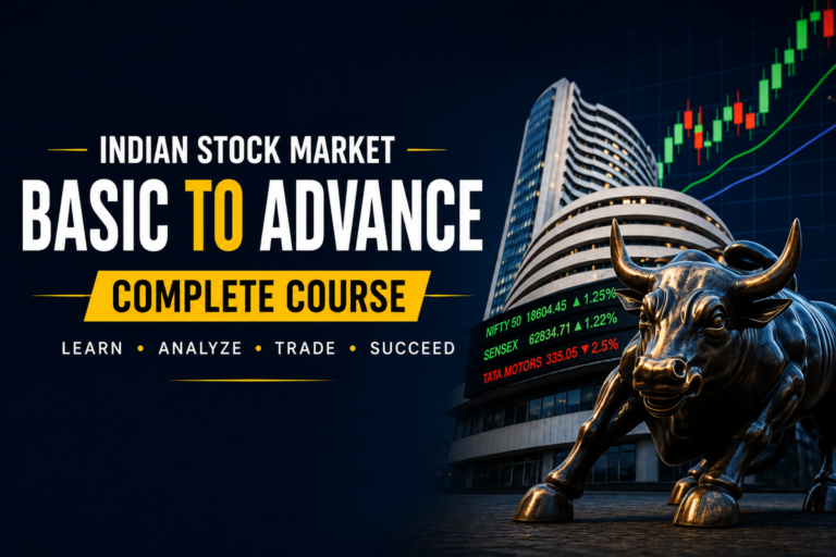 Indian Stock Market Basic To Advance complete Course