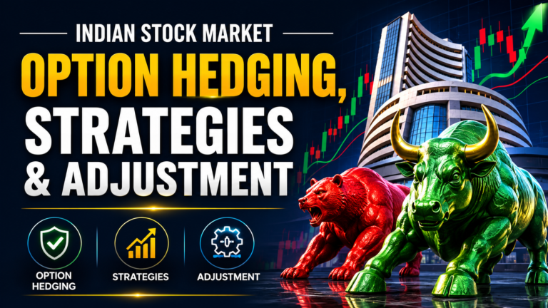 Indian Stock Markrt Option Hedging, Strategies And Adjustment